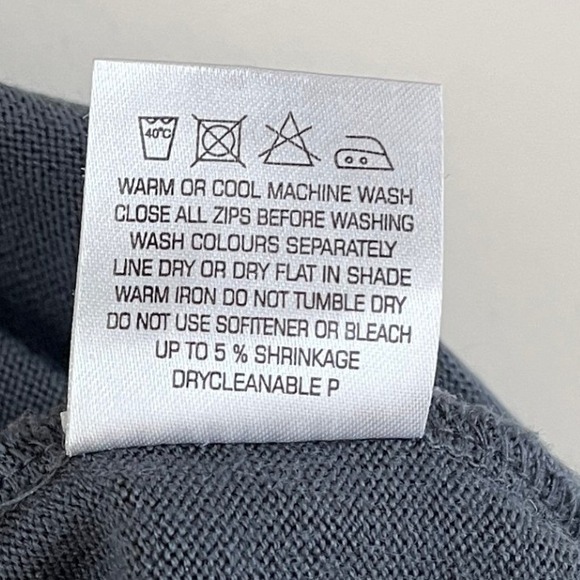 Icebreaker Sport Mens 100%‎ Merino Wool 1/4 Zip Pullover Sweater XL Gray Stripes - Picture 5 of 11